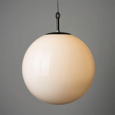 opaline glass pendant light|Opaline Glass Globe Pendant Light 50cm – Polished。